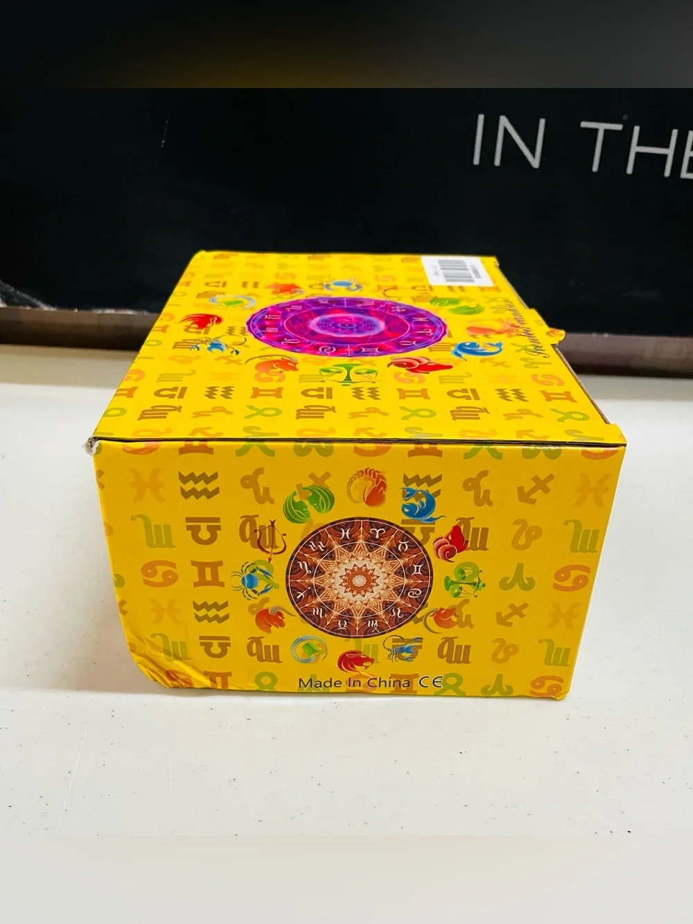 60 PCS 5 Boxes Constellation Patterns Candle Making Tin EMPTY 2.5oz